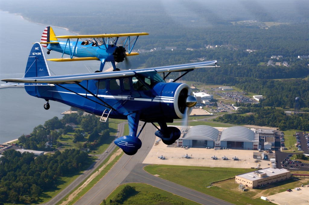 1943 Howard DGA-15P and Stearman